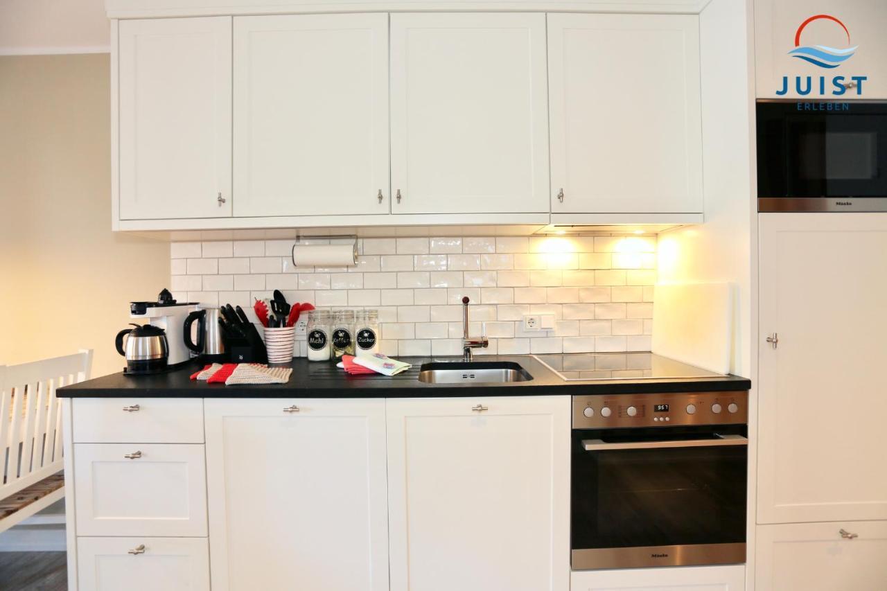 Haus Achterhus 213 - Wohnung 13 "Rote Krabbe" Juist Bagian luar foto
