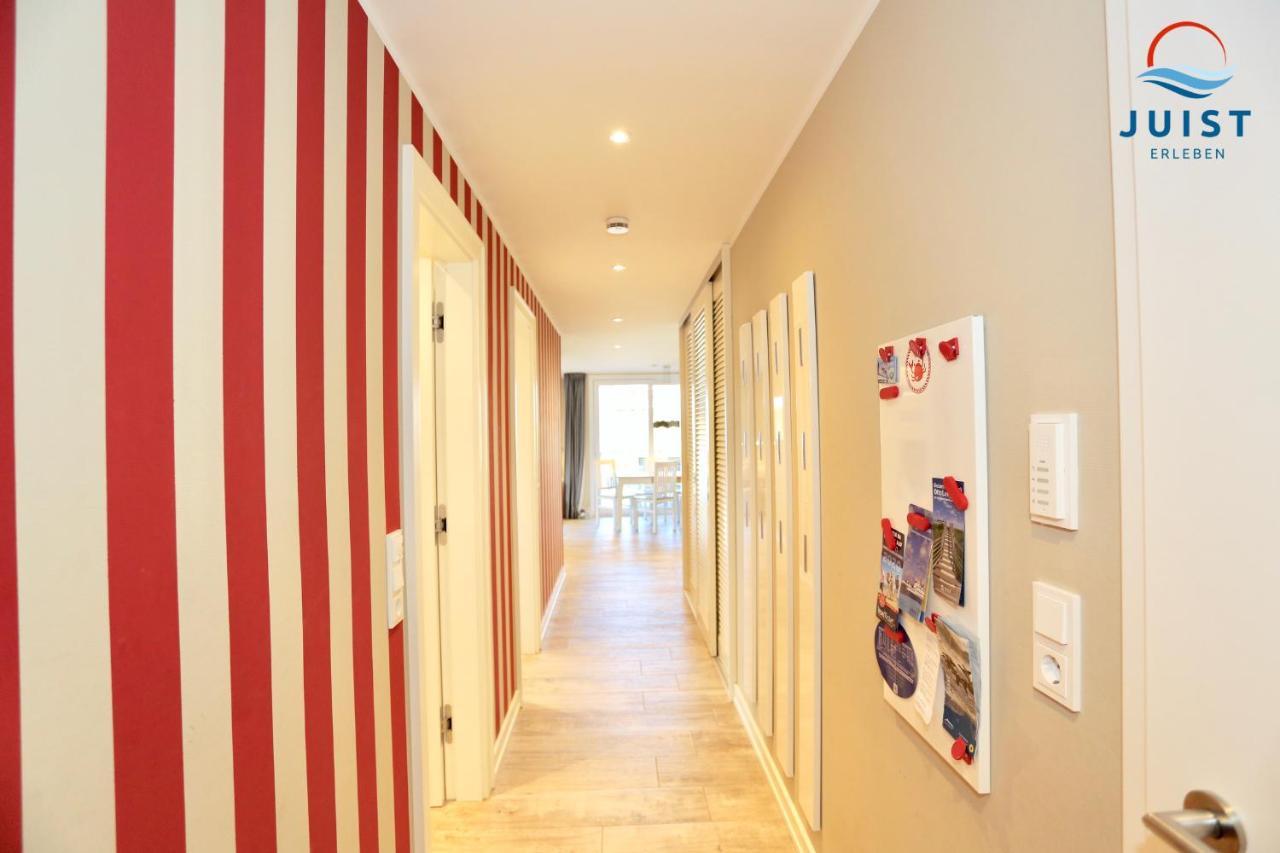 Haus Achterhus 213 - Wohnung 13 "Rote Krabbe" Juist Bagian luar foto