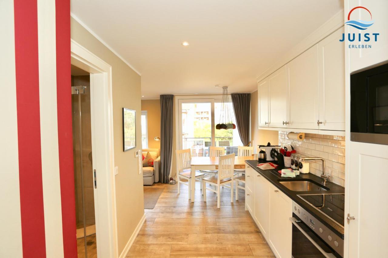 Haus Achterhus 213 - Wohnung 13 "Rote Krabbe" Juist Bagian luar foto