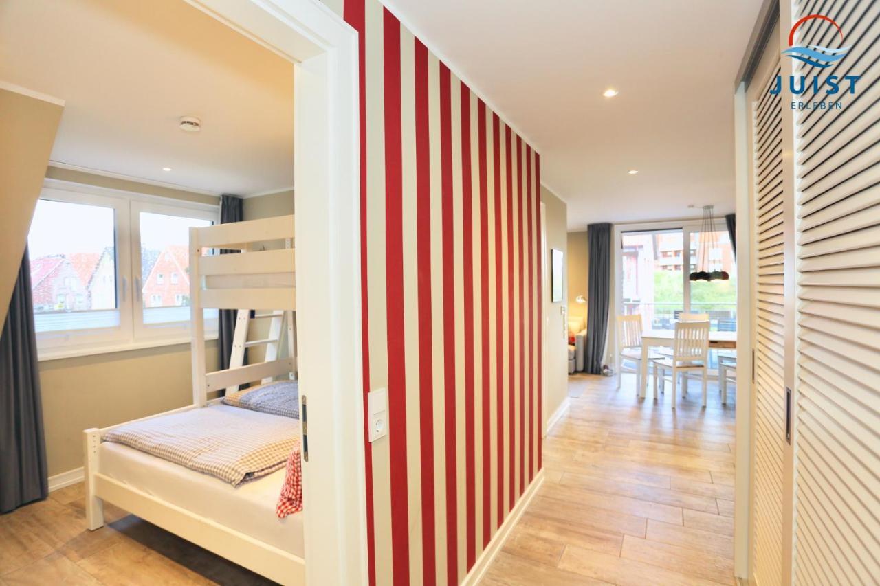 Haus Achterhus 213 - Wohnung 13 "Rote Krabbe" Juist Bagian luar foto
